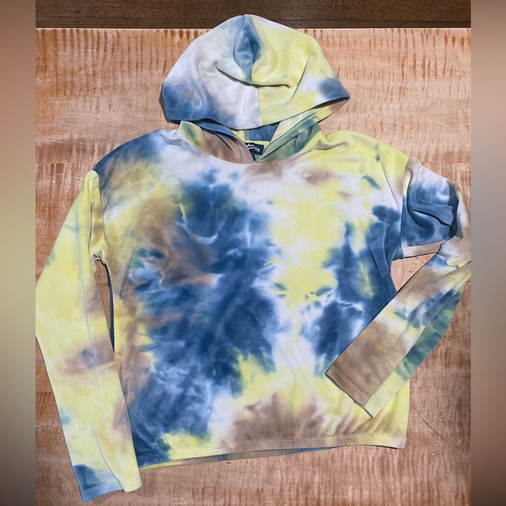 Freshman Tie Dye Hoodie - Girls size XL (16) - soft velvety material
